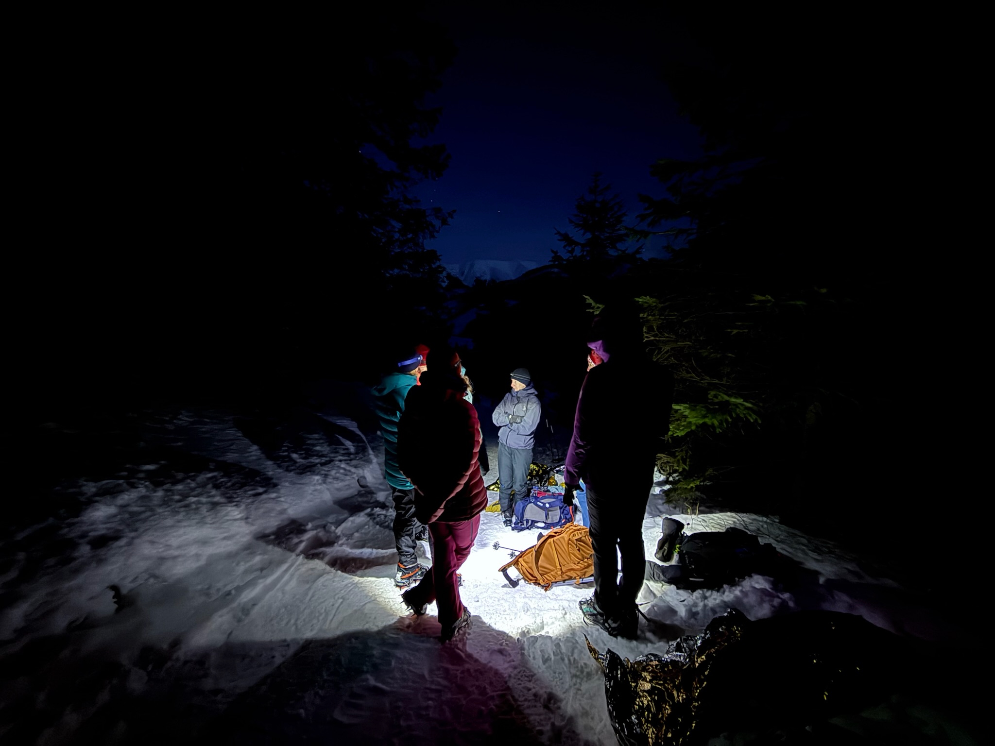 Szkolenie Medycyny Górskiej dla lekarzy w nocy